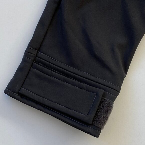 NWT Soft Shell Jacket Womens L Windproof Fleece Lined Zip Up Outdoor Black - Picture 8 of 14